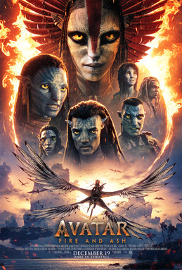 Poster for Avatar: Fire and Ash