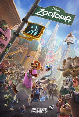 Poster for Zootopia 2